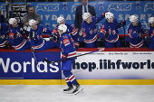 2025 IIHF Ice Hockey World Championship semifinals - Sweden vs USA