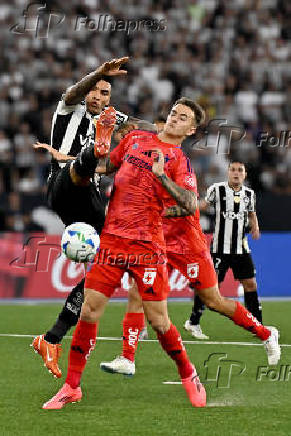 Partida entre Botafogo e Universidad de Chile válida pela Copa Libertadores.