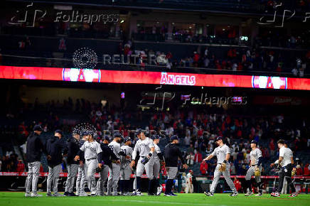 MLB: New York Yankees at Los Angeles Angels