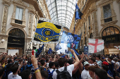 Champions League - Final - Inter Milan fans gather in Milan