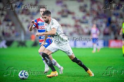 FORTALEZA, CE, 12.06.2025-BRASILEIRO SERIE A-FORTALEZA (CE) X SANTOS (SP)