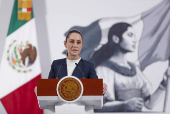 Rueda de prensa diara de Claudia Sheinbaum en México