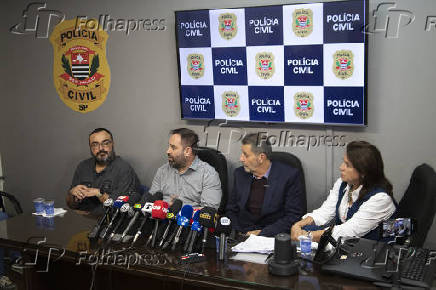 Coletiva de Imprensa sobre o assassinato do empresário em Interlagos