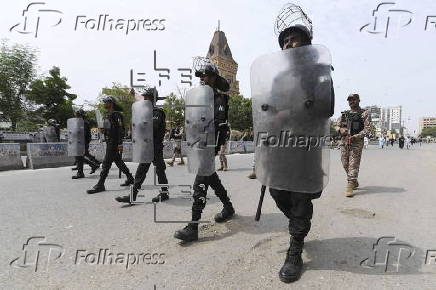 Muharram mourning procession in Pakistan
