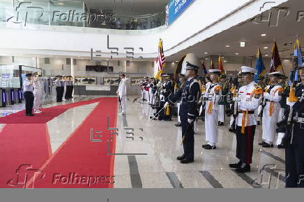 US Joint Chiefs Chairman John Daniel Caine visits Seoul