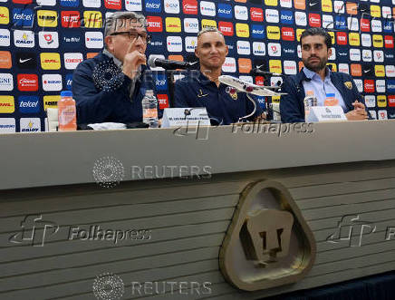 Keylor Navas is presented as the new signing for Pumas UNAM