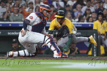 MLB: Athletics at Houston Astros