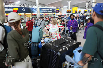 Suspension of outbound flights at Heathrow Airport