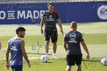 ENTRENAMIENTO DEL ATLÉTICO DE MADRID