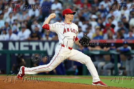 MLB: Los Angeles Dodgers at Los Angeles Angels