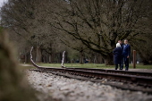Dutch Prime Minister Schoof visits Westerbork camp