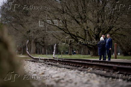 Dutch Prime Minister Schoof visits Westerbork camp