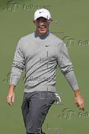 Masters Tournament golf - practice round
