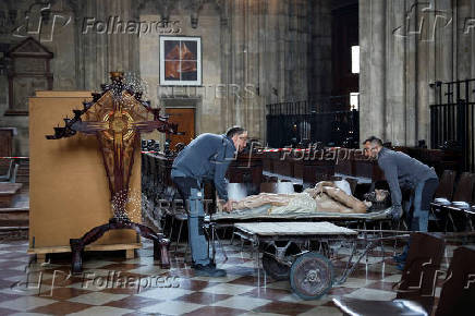 Mourning after the death of Pope Francis, in Vienna