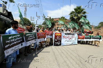 PMML Protests India?s Suspension of Indus Water Treaty Over Peshawar?s Pahalgam Attacks