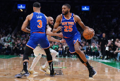 NBA: Playoffs-New York Knicks at Boston Celtics