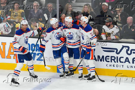 NHL: Stanley Cup Playoffs-Edmonton Oilers at Vegas Golden Knights