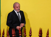 Lula participa da Marcha dos Prefeitos em Brasília