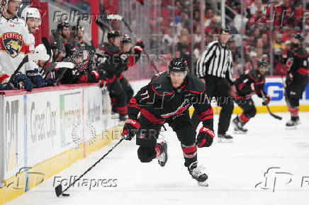 NHL: Stanley Cup Playoffs-Florida Panthers at Carolina Hurricanes