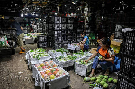 Long Bien Market, one of the largest wholesale market in Hanoi