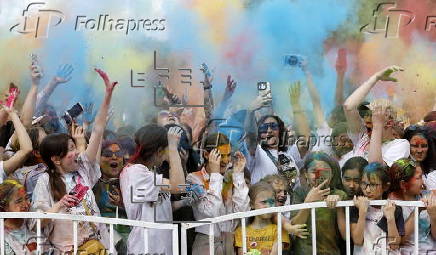 Festival of Colors in Bishkek