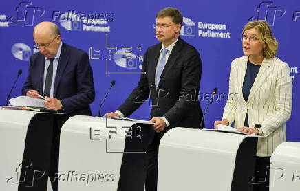 European Parliament session in Strasbourg