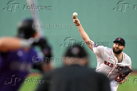 MLB: Colorado Rockies at Boston Red Sox