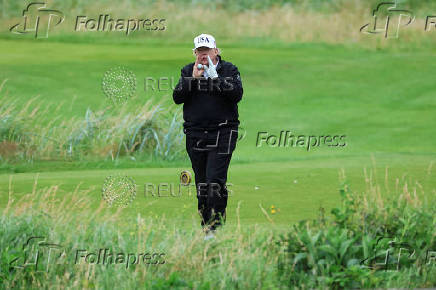 U.S. President Trump visits Scotland