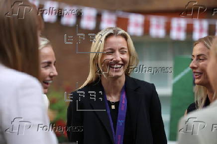 Deputy Prime Ministert hosts England Women’s soccer team at 10 Downing Street in London