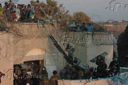 Israeli withdrawal from Gaza and the northern West Bank 2005