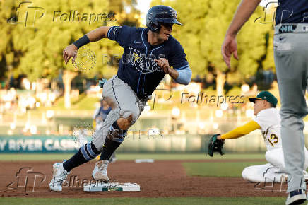 MLB: Tampa Bay Rays at Athletics