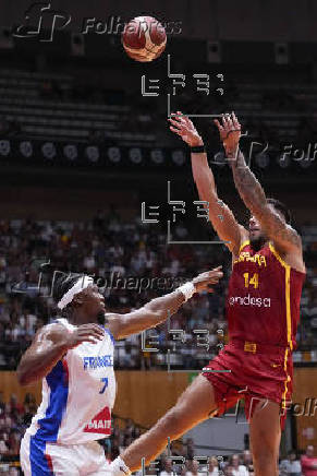 España  Francia, preparación Eurobasket 2025
