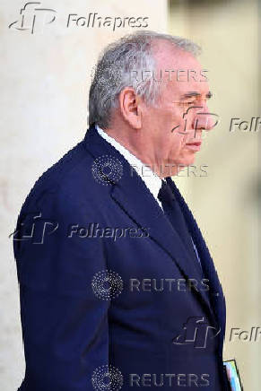 Weekly cabinet meeting at the Elysee Palace in Paris