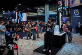 The National Rifle Association annual meeting in Atlanta, Georgia