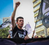Manifestação Contra Escala 6X1 na Av. Paulista em São Paulo
