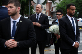 Aftermath of the shooting of two Israeli embassy staff in Washington D.C.