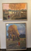 Histórias em óleo sobre tela de ed sandoval da terra do encantamento.