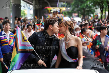 Annual LGBTQ+ Pride parade in Bangkok