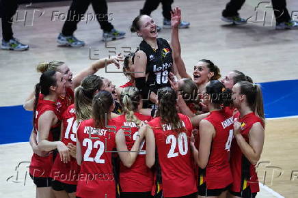 FIVB Volleyball Women's Nations League - Belgium vs Thailand