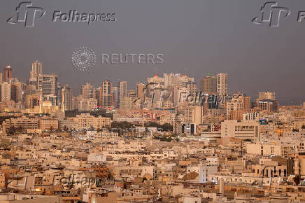 A general view of residential buildings in the Juffair district of Manama