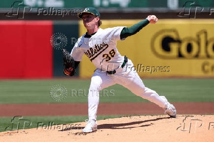 MLB: Cleveland Guardians at Athletics