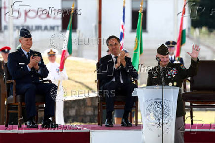 U.S. Air Force General Grynkewich takes over as NATO's new Supreme Allied Commander Europe, in Casteau