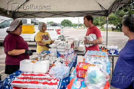Aftermath of deadly flooding in Kerr County, Texas