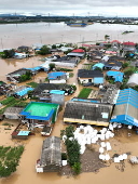 Torrential rain affects South Korea