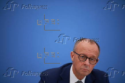 German chancellor's annual summer press conference in Berlin