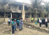 At least 27 dead as Bangladesh Air Force jet crashes into Dhaka school