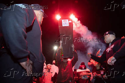 Protesto Torcida do Corinthians