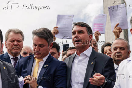 Coletiva de imprensa do PL sobre anistia