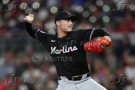 MLB: Miami Marlins at Atlanta Braves