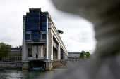 View of the Bercy Economy and Finance Ministry in Paris
